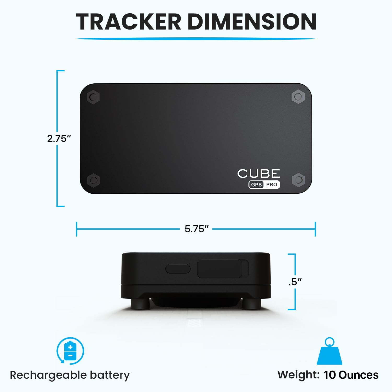 Cube Professional Gps Tracker For Vehicles Assets, Magnetic Gps Trackers, Car Tracker Device: Real Time Worldwide Location Geo-F
