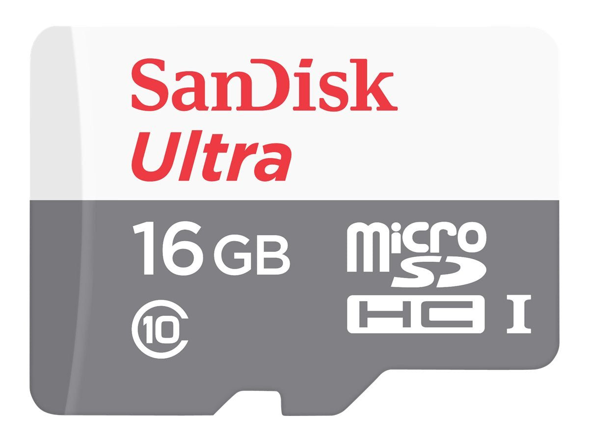 Sandisk Ultra Sdsqunb 016G Gn3Mn 16Gb 48Mb/S Uhs I Class 10 Microsdhc Card