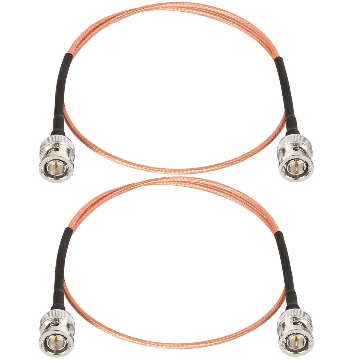 Xrds  Rf Sdi Cable 2Ft, Flexible 3G Hd Sdi Cable, Bnc To Bnc Video Cable 75 Ohm Rg179 Extension Cable For For 4K 1080P 3G Hd Sdi