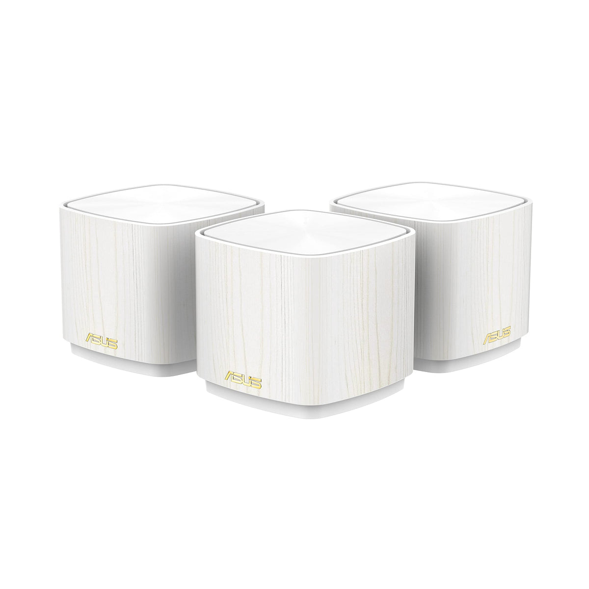 Asus Zenwifi Ax Mini,Mesh Wifi 6 System (Ax1800 Xd4 3Pk)-Whole Home Coverage Up To 4800 Sq.Ft & 5+ Rooms, Aimesh, Special Wood P
