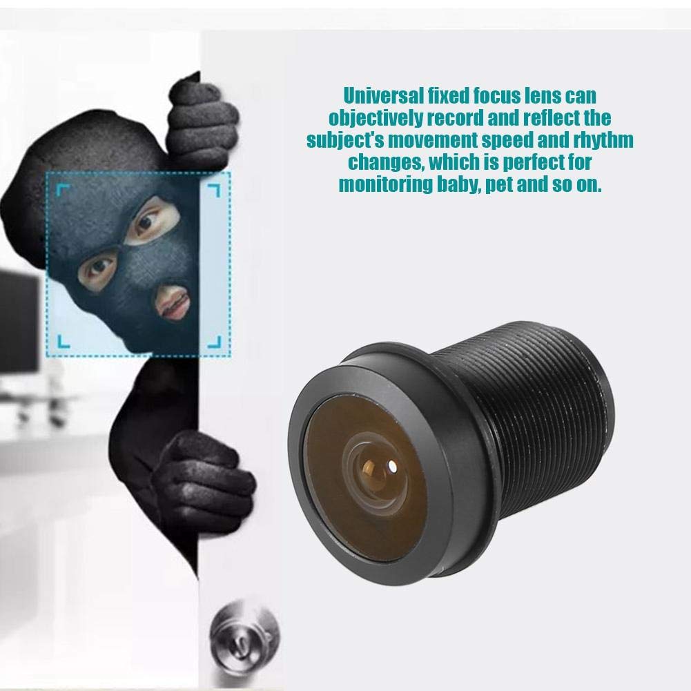 Standard Thread Interface 180Fisheye Lens, 1.44Mm 1/2.5 Wide Angle 5Mp Hd Lens For Cctv Surveillance Camera