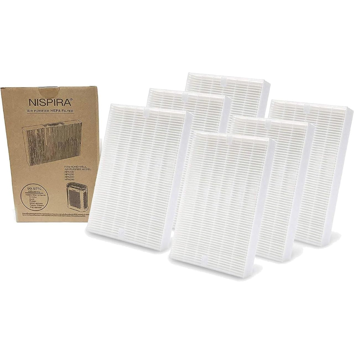 Nispira True Hepa Filter Replacement Compatible With Honeywell Air Purifier Hpa300 Hpa090 Hpa100 Hpa250 Hpa200. Compared To Hrf 