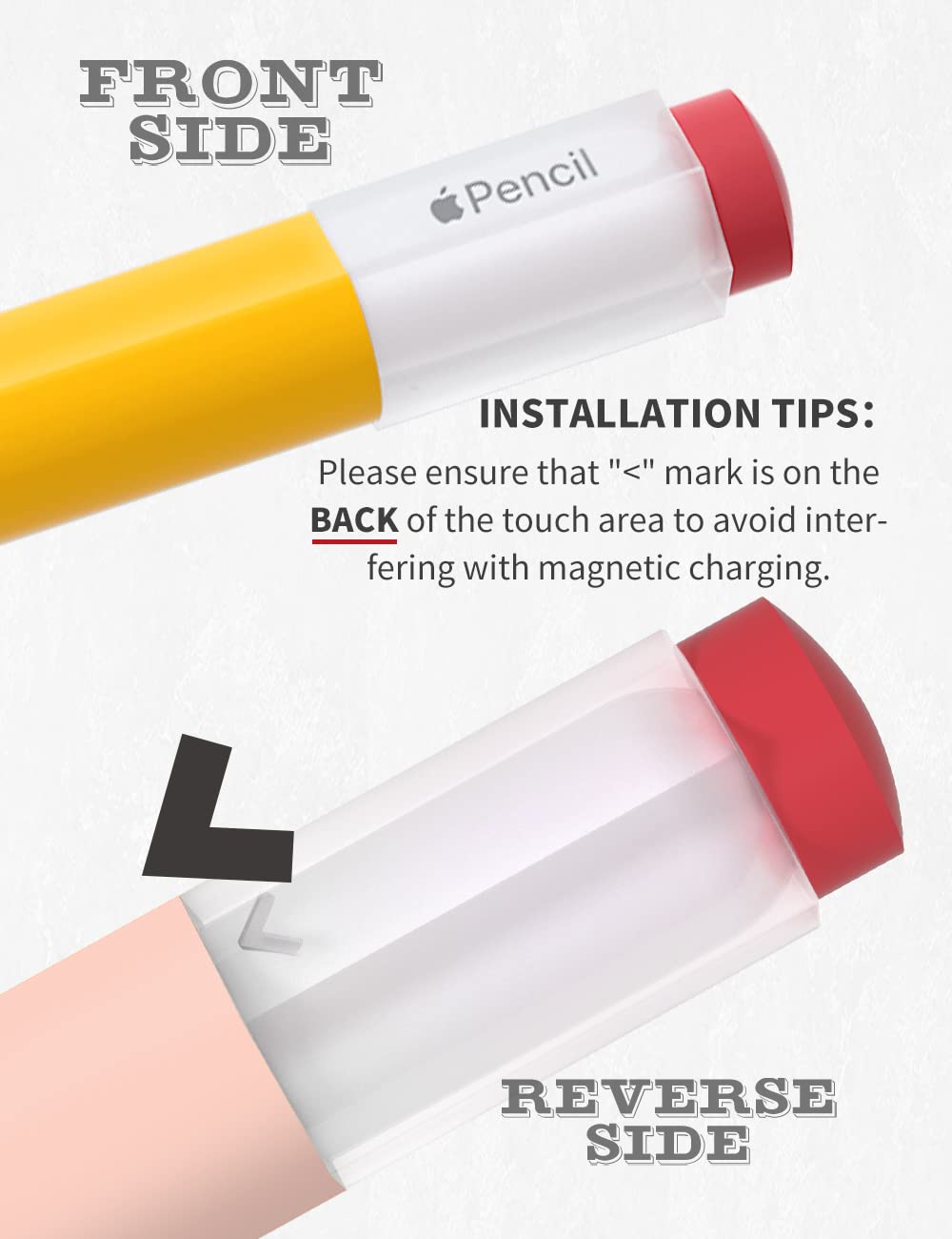 2 Pack Silicone Pencil Case Compatible With Apple Pencil 2Nd Generation Only,Case Cover Sleeve Accessories Protective Skin Holde