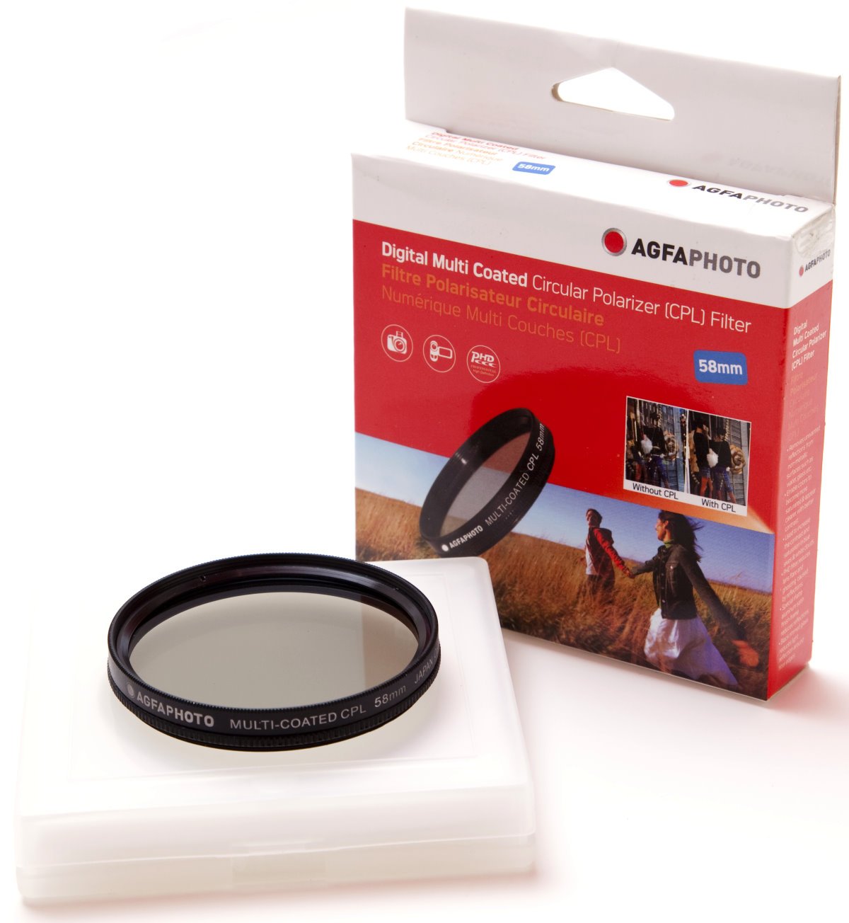 Agfa 58Mm Multi Coated Circular Polarizing (Cpl) Filter