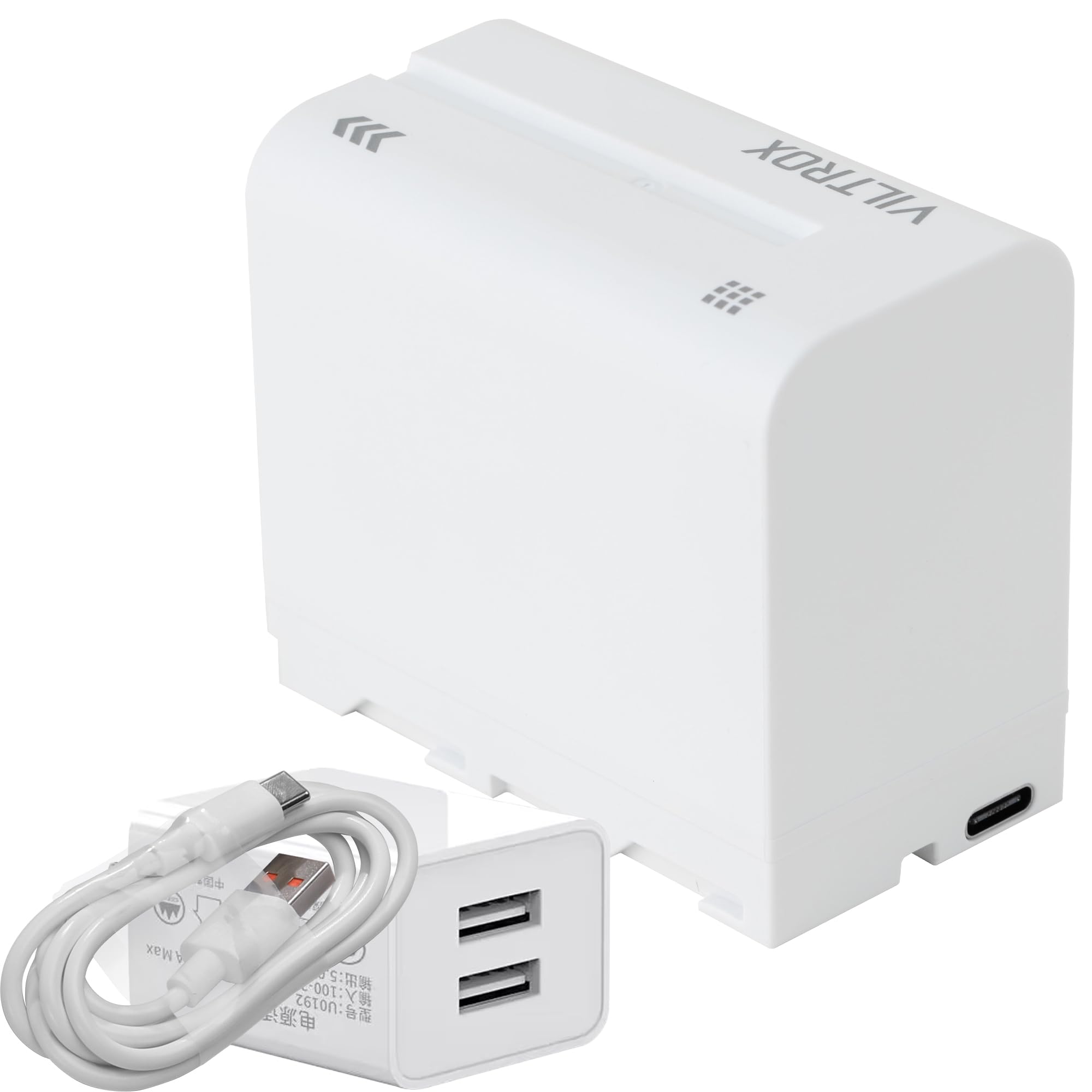 Viltrox Np F970 Battery 7.4V 6600Mah 48.84Wh, Np F970 Battery For Sony Camcorder For Ring Light And Video Light