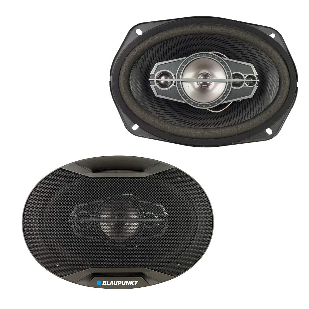 Blaupunkt Gtx695 6'' X 9'' 5 Way Coaxial Car Speakers 750 Watts 4 Ohm
