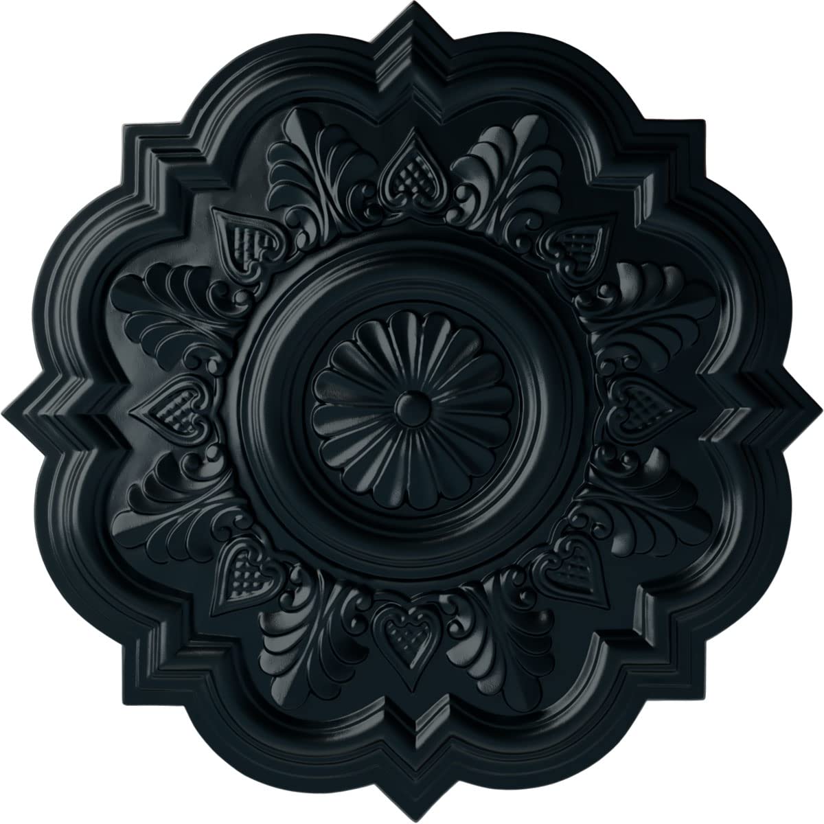 Ekena Millwork CM20DRNSF Deria Ceiling Medallion, Night Shade