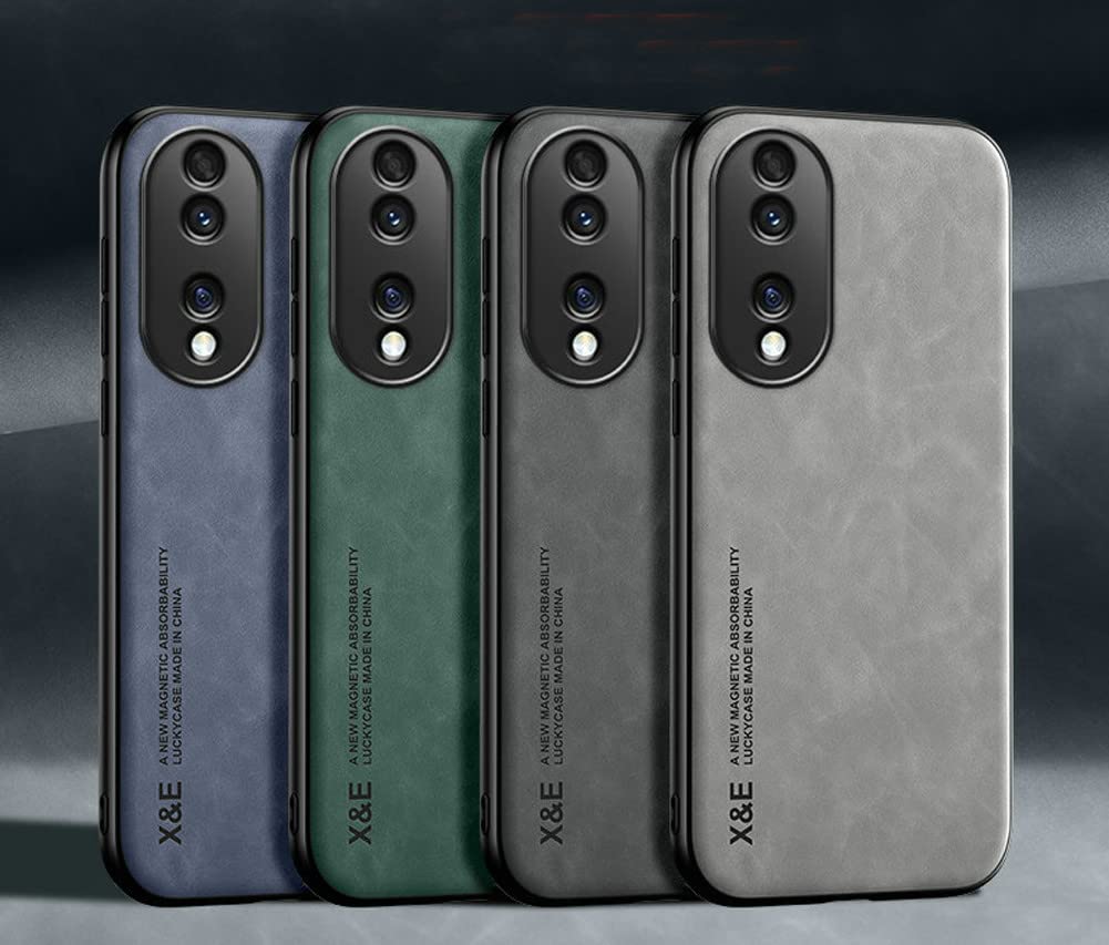 Kepuch Silklike Case For Honor 70   Cover Bumper Built In Metal Plate For Honor 70   Black