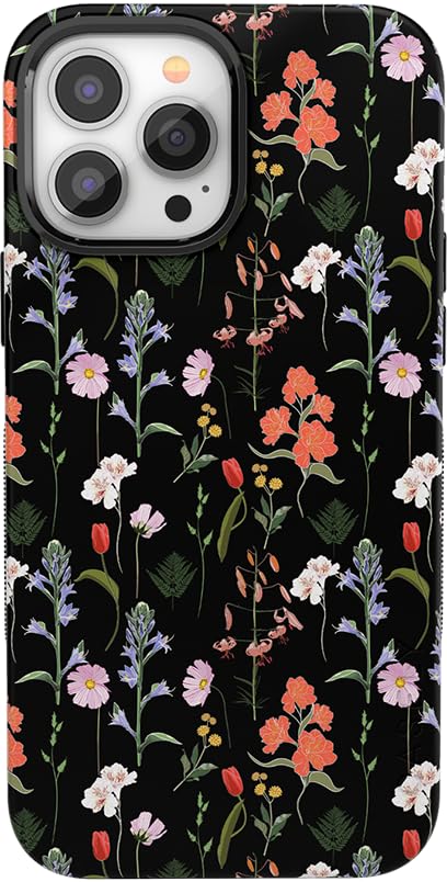 Casely Iphone 14 Pro Max Case | Secret Garden | Mixed Floral | Compatible With Magsafe