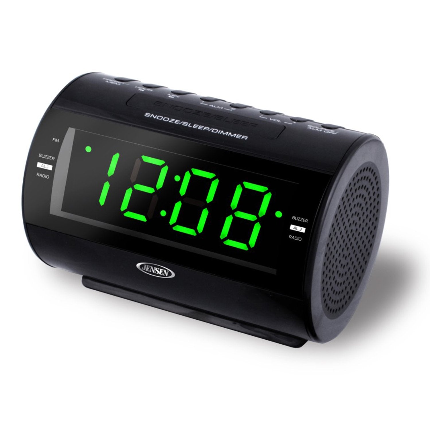Jensen Jcr 210 Am/Fm Digital Dual Alarm Clock Radio With Nature Sounds