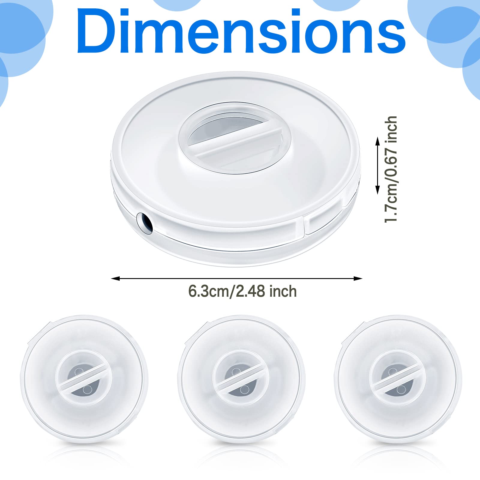 9 Pcs Charging Cord Organizer Portable Charger Cord Holder Round Storage Cable Winder Retractable Cable Management Flexible Usb