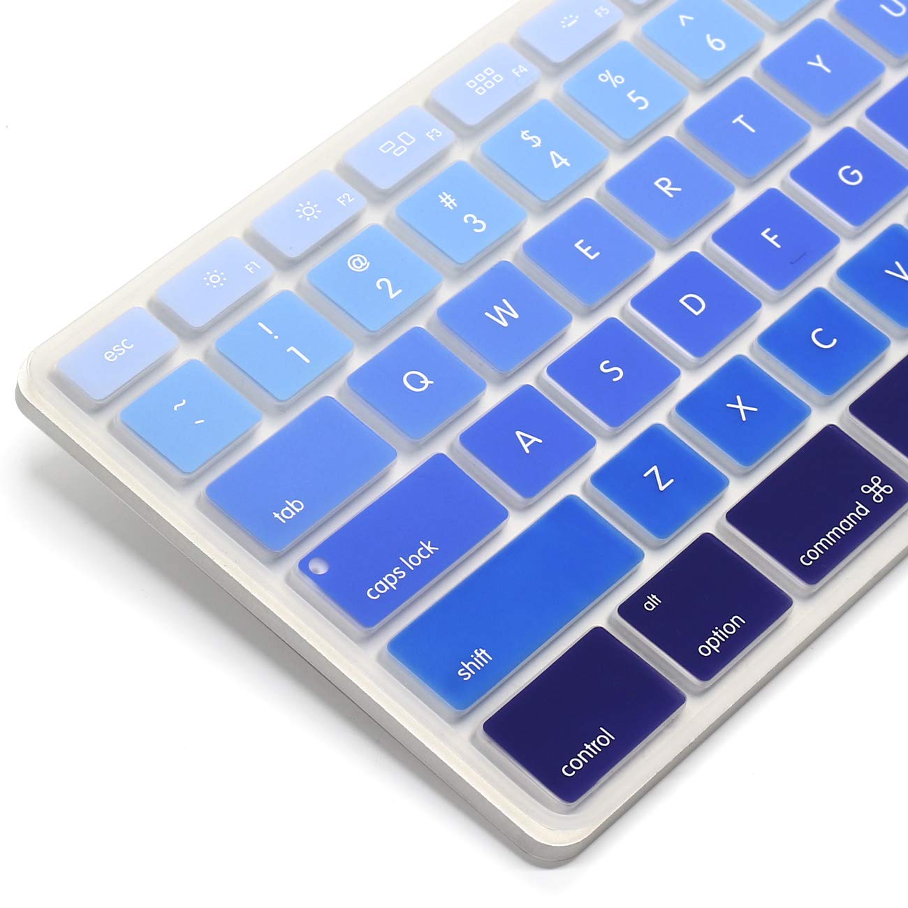 Proelife Silicone Full Size Ultra Thin Keyboard Cover Skin For Apple Imac Keyboard With Numeric Keypad Wired Usb Mb110Ll/B A1243