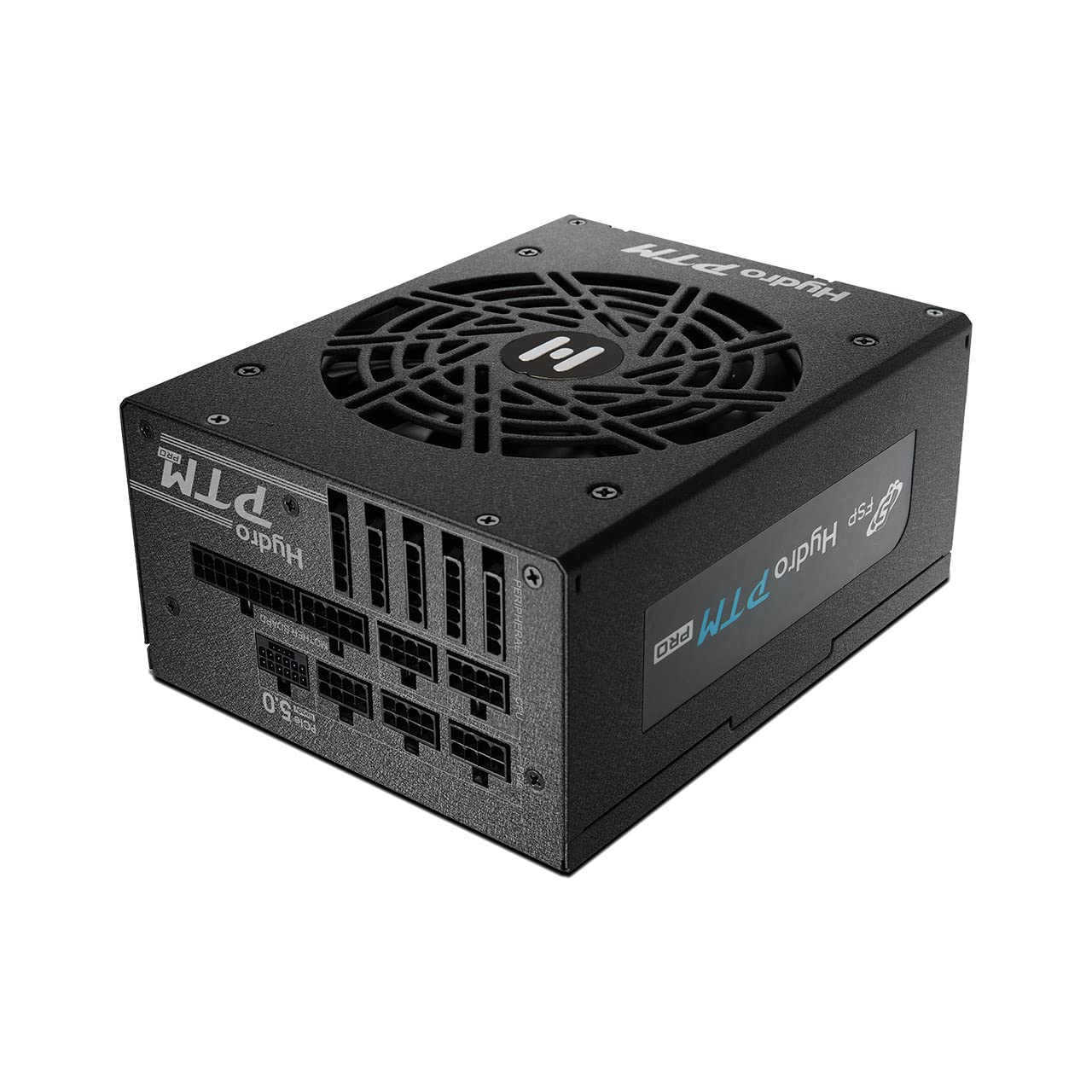Fsp Hydro Ptm Pro 1200W Power Supply, 80 Plus Platinum, Atx 3.0/Pcie5, Full Modular (Hpt2-1200,Gen5)