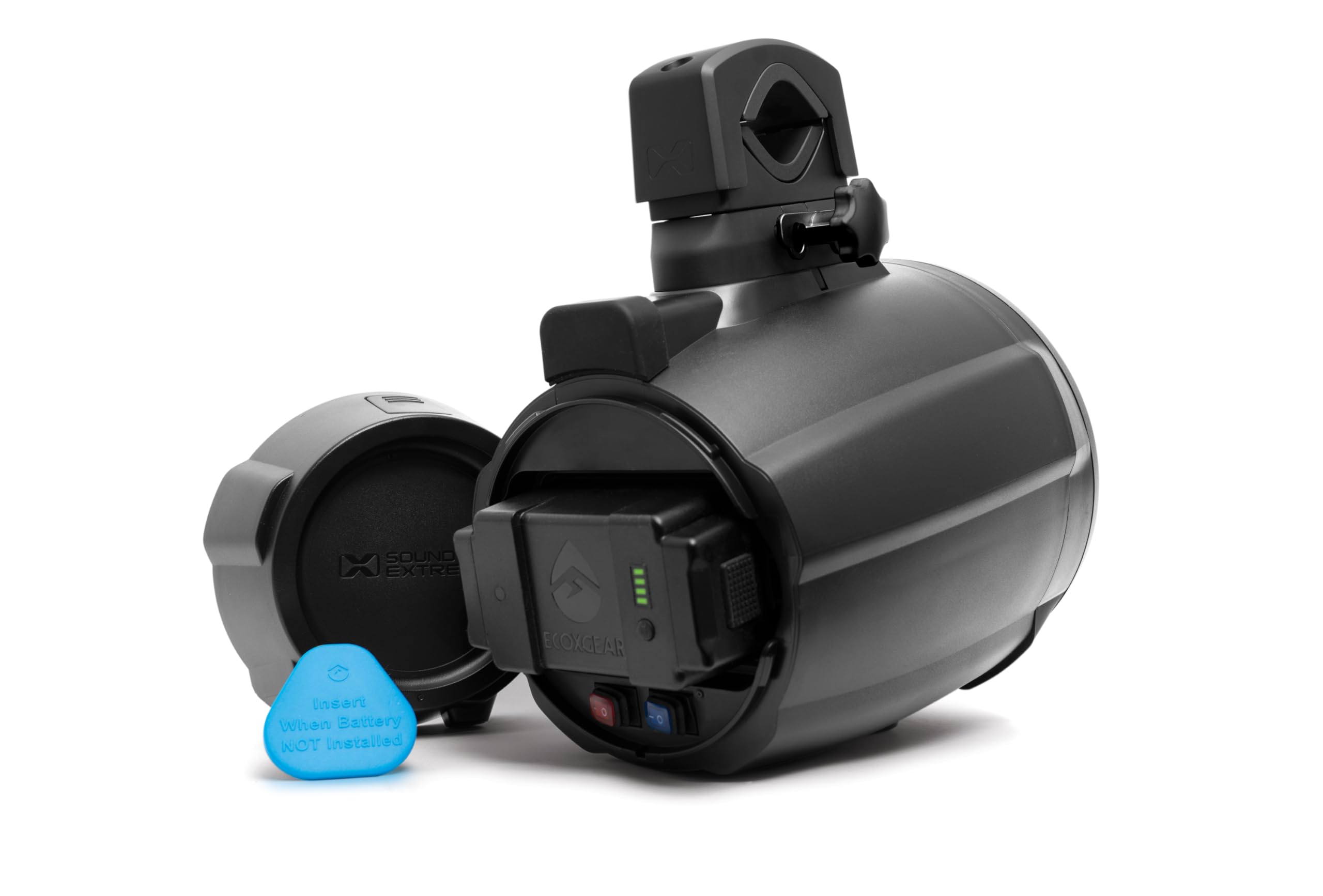 Soundextreme Tb8 Extremetower Powersports Marine Waterproof Sealed 8 Inch 2 Way   1 Battery Powered Bluetooth Amplified Speaker