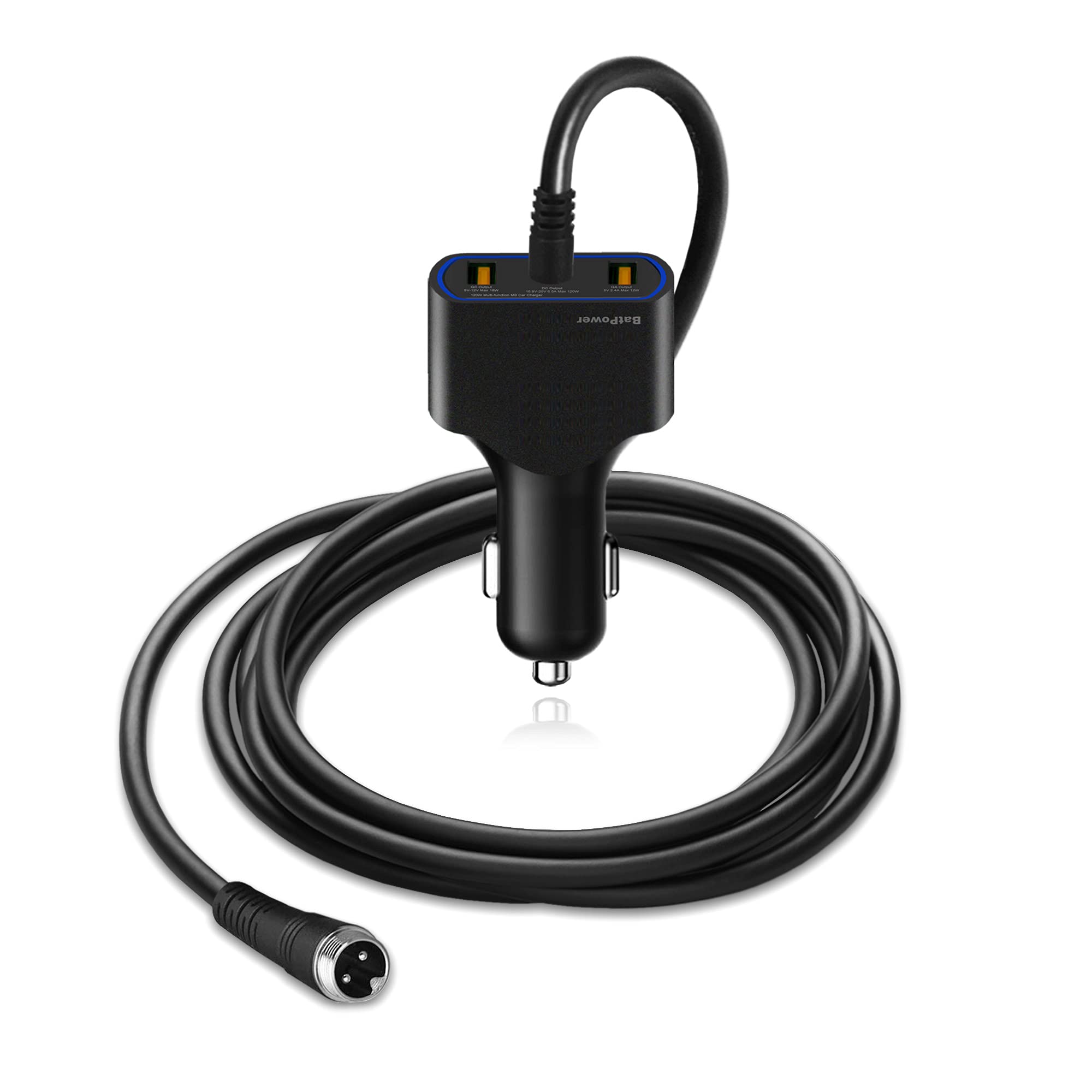 120W Electric Reel Battery Car Charger for BatPower ProF ProB ProS BM2300 LB3100 BM2600 BM2900 BM3200 BM3000 BM Daiwa Electric F