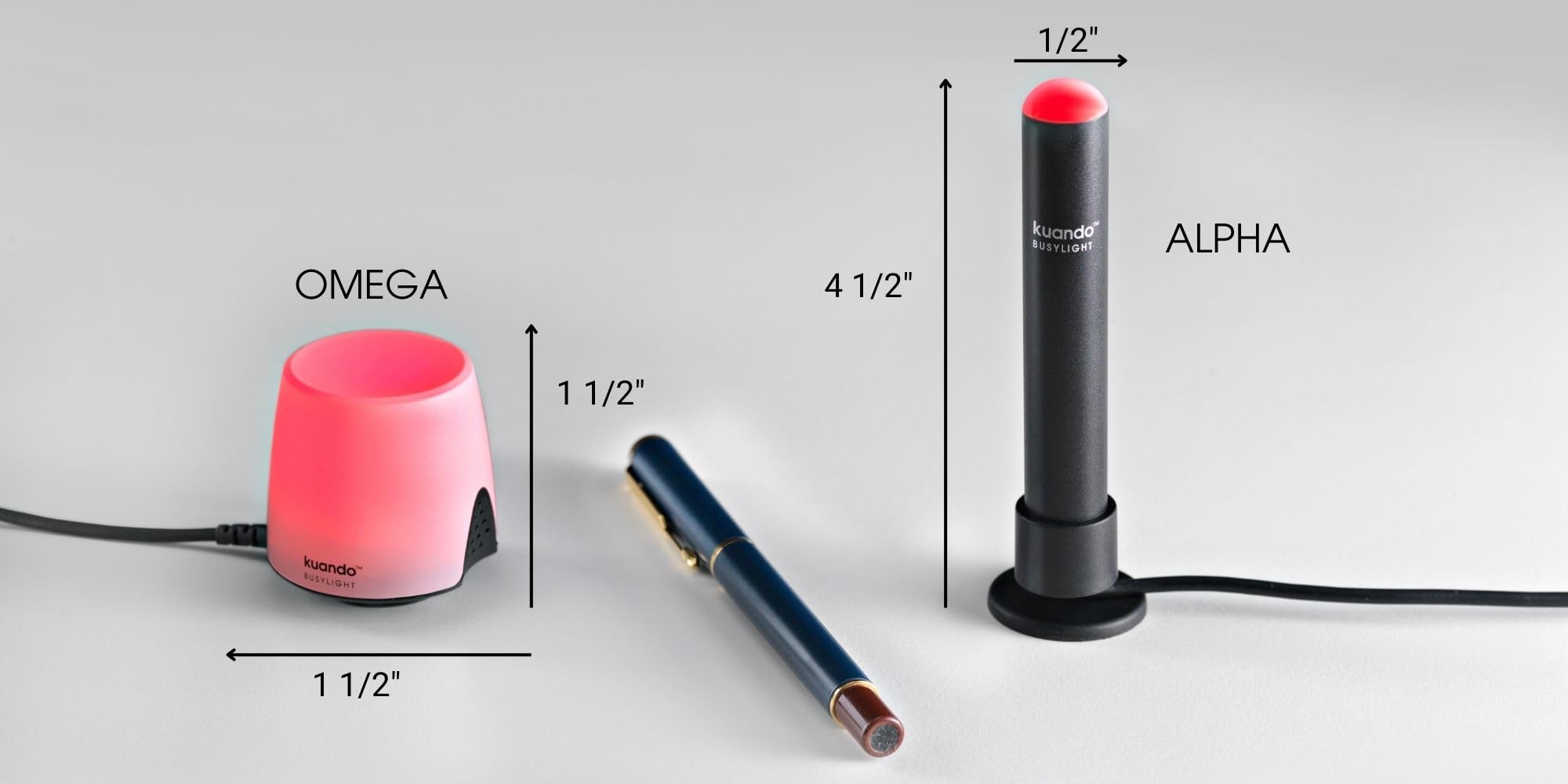 Kuando Busylight Uc Alpha (15306)   Presence Light And Ringer   Do Not Disturb Light   Free Busylight Software For Most Uc Platf