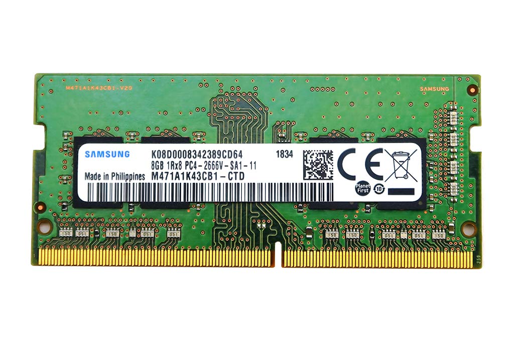Samsung M471A1K43Cb1 8Gb 1Rx8 Ddr4 Pc4 21300 2666Mhz Cl19 Laptop Memory Module