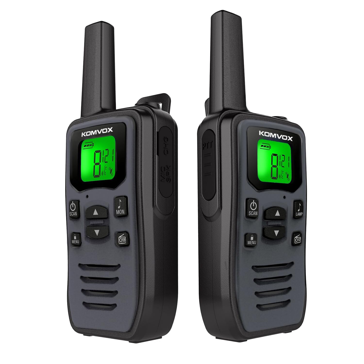 Rechargeable Walkie Talkies For Adults With 36 Channels, Long Range Two Way Radio Walkie Talky With Noaa Weather Alerts, Emergen