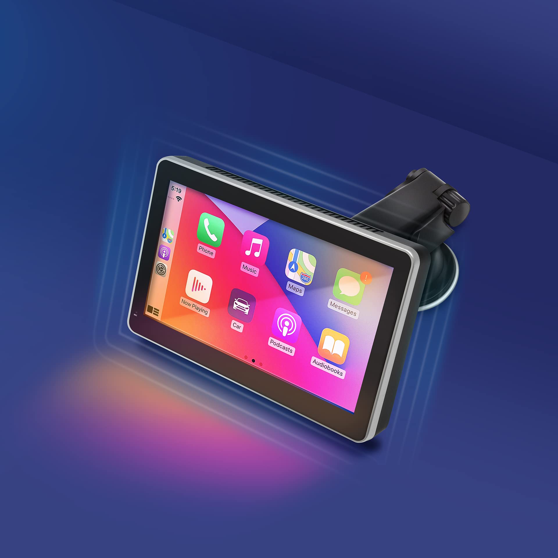 Car And Driver Intellidash Pro Wireless Apple Carplay Only 7 Ips Touchscreen With Bluetooth, Siriusxm, Siri Assistant. Dash Wi