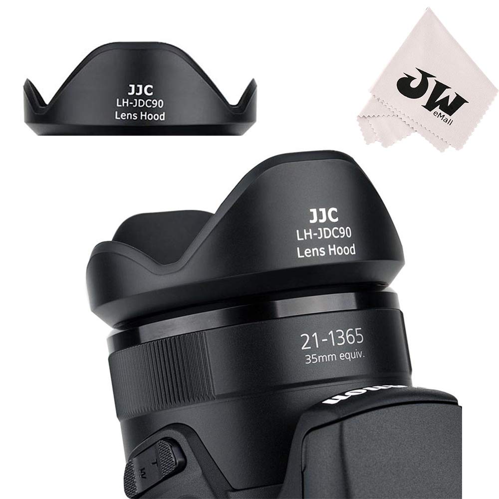 Jjc Reversible Lens Hood Shade Protector For Canon Powershot Sx70 Hs And Sx60 Hs Camera Replaces Canon Lh Dc90
