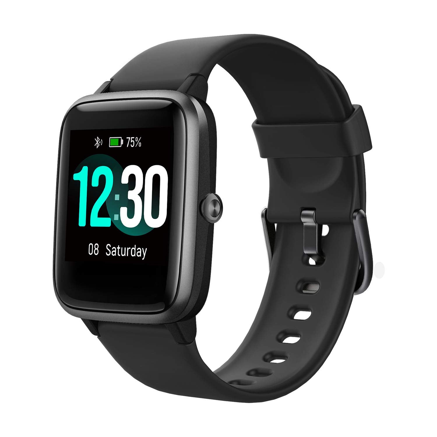 Fitness Tracker With Heart Rate Monitor, Fitpolo Smart Watch 1.3 Inches Color Touch Screen Ip68 Waterproof Step Calorie Counter
