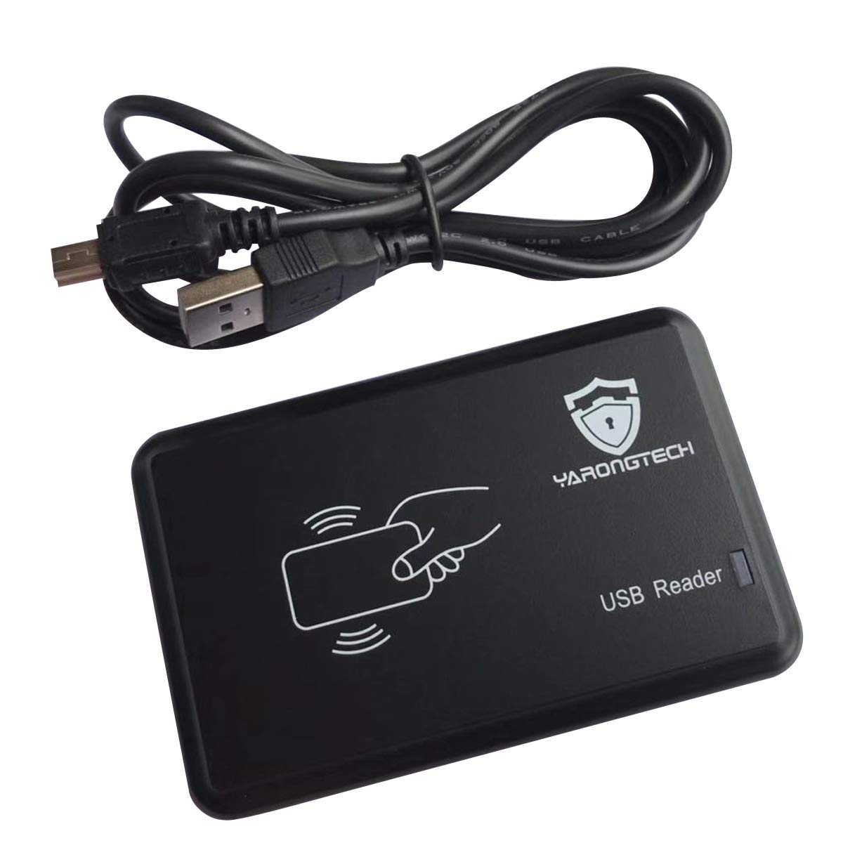 Yarongtech Rfid Card Reader, Usb Rfid Proximity Sensor Smart Id Card Reader Em4100 (10H)