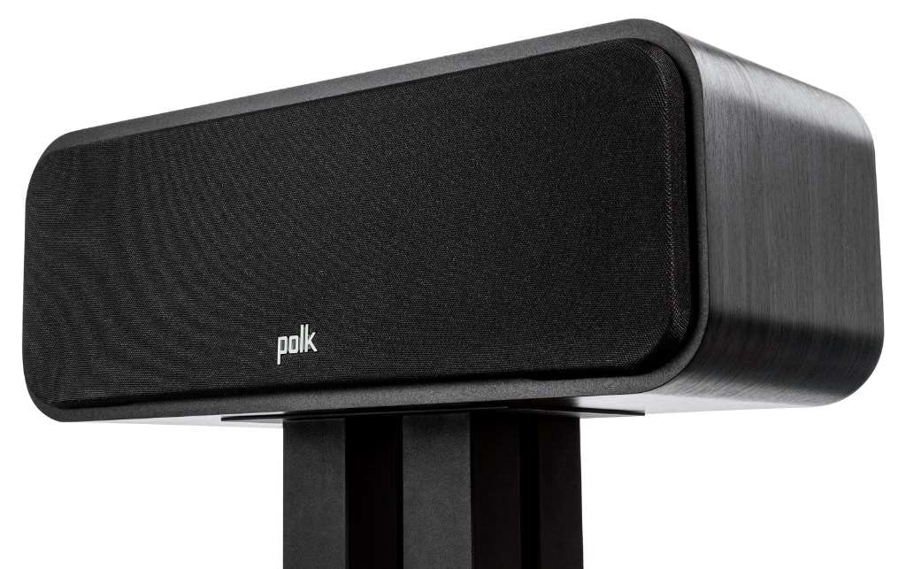Polk Signature Elite Es30 Center Channel Speaker   Hi Res Audio Certified, Dolby Atmos & Dts:X Compatible, 1'' Tweeter & Two 5.2