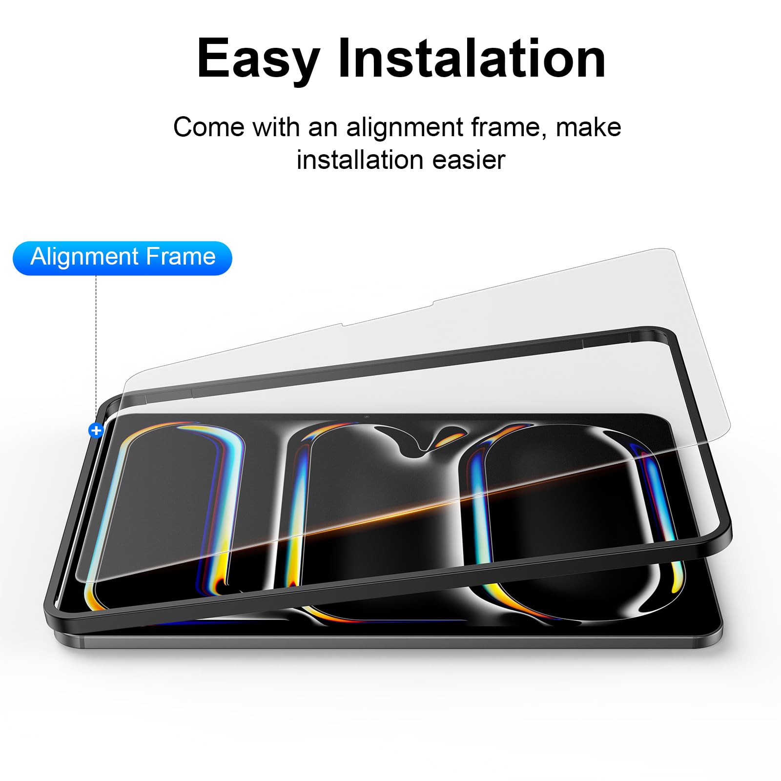 Ksleri 2 Pack For Ipad Pro 11 Inch M4 2024 5Th Generation Matte Glass Screen Protector (Not Privacy) Anti Glare Anti Fingerprint