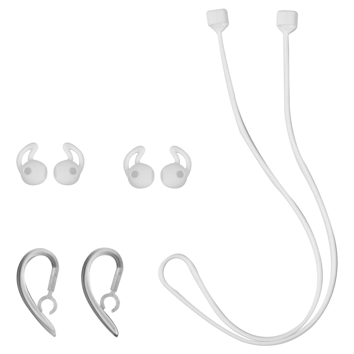Timekettle Accessories For M2 Language Translator Earbuds, Including 1 Pair Of Earhooks, 2 Pairs Of Earmuffs, 1 Anti-Lost Lanyar