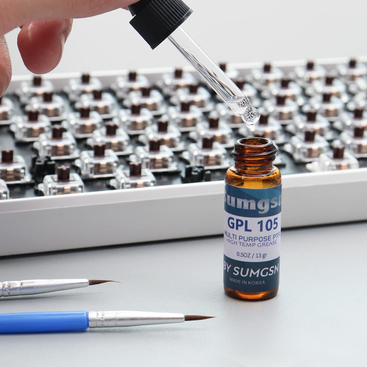 Keyboard Switch Lube With 205G0 105 Lube For Mechanical Keyboard Cherry Gateron Switches Spring Stabilizers