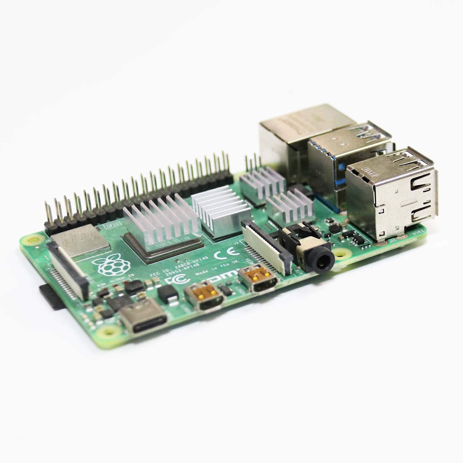 40 Pcs Raspberry Pi 4 Heatsink Kit With Thermal Conductive Adhesive Tape, Aluminum Heat Sink Cooler And Copper Heatsink For Rasp