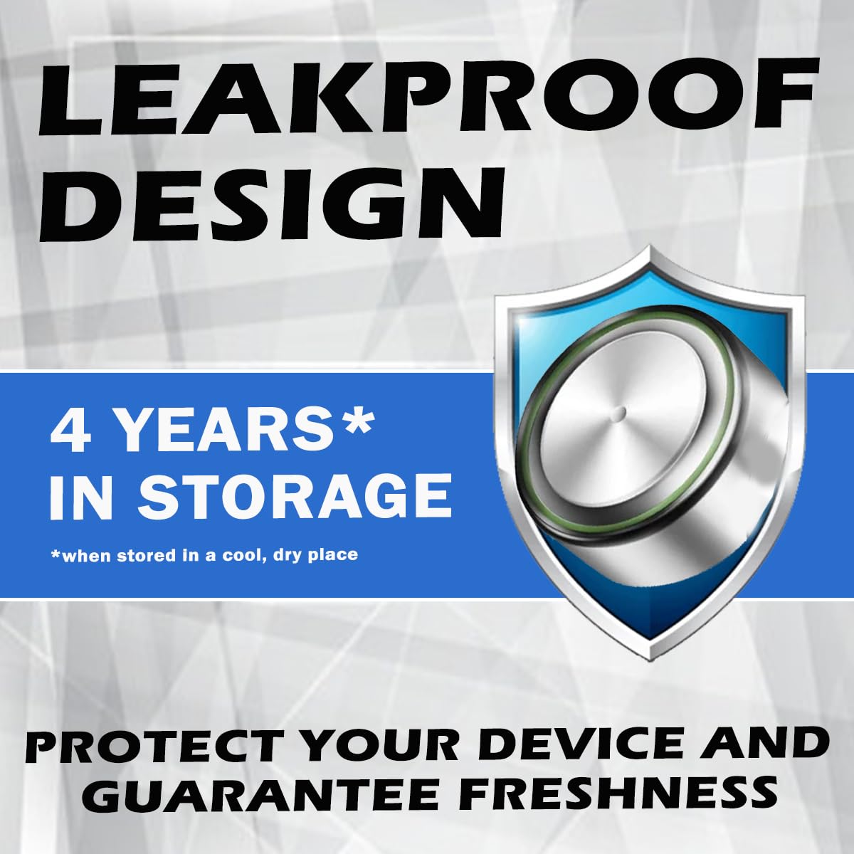 Zenipower Size 675 Mercury Free 1.45V Hearing Aid Batteries Zinc Air (120 Batteries)