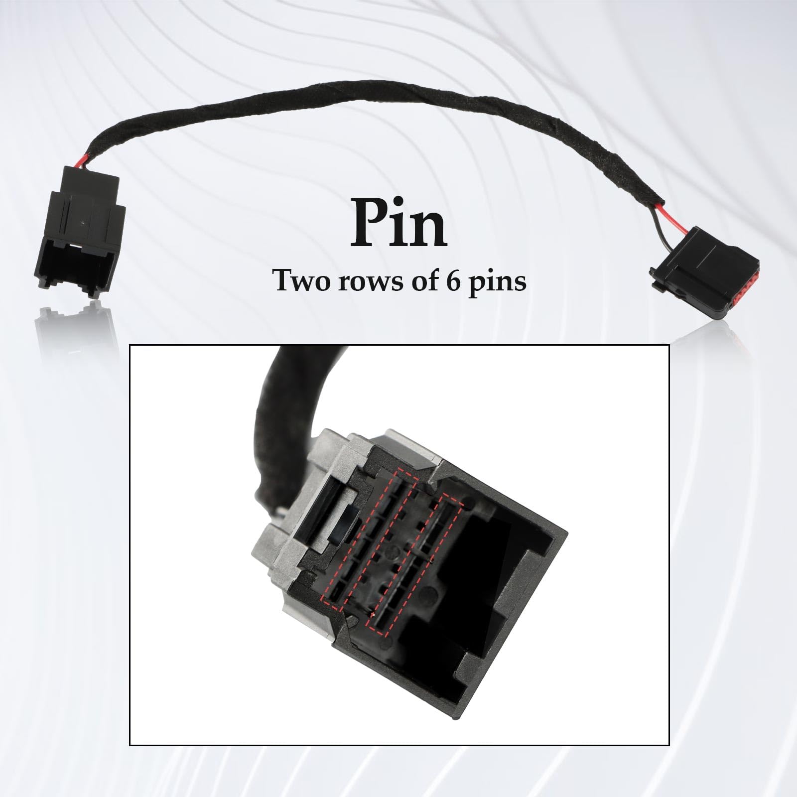 Kpalag Usb Media Hub Module Box Power Adapter Harness Wiring Compatible With Ford Sync 2 To Sync 3 Upgrade Retrofit (Gen1)