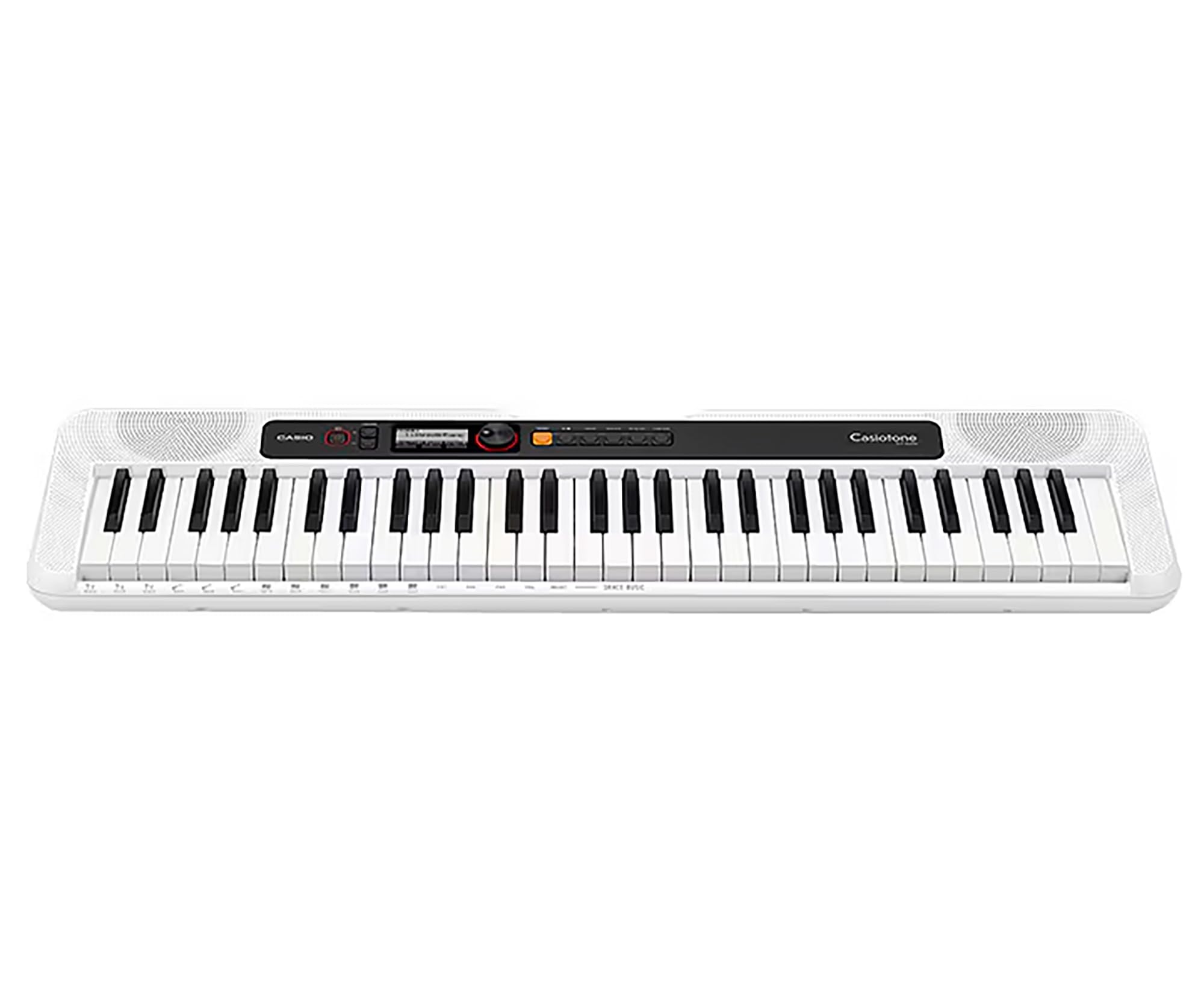 Casio Casiotone Ct S200We 61 Key Portable Keyboard   White Bundle With Headphones, Austin Bazaar Instructional Video And Polishi