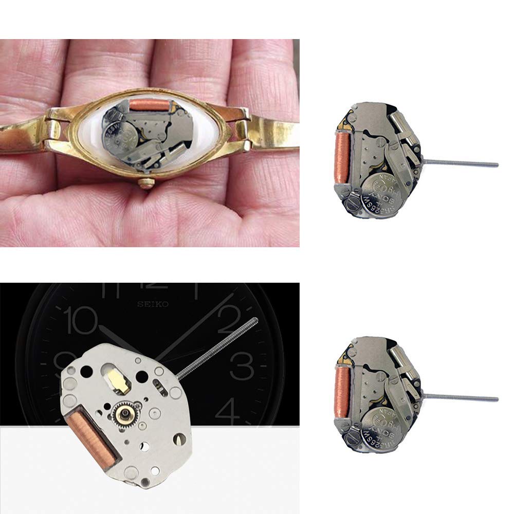 Ximimark 2Pcs 2035 Quartz Watch Movement Battery Included For Japan Miyota 2035 Replacement Repair
