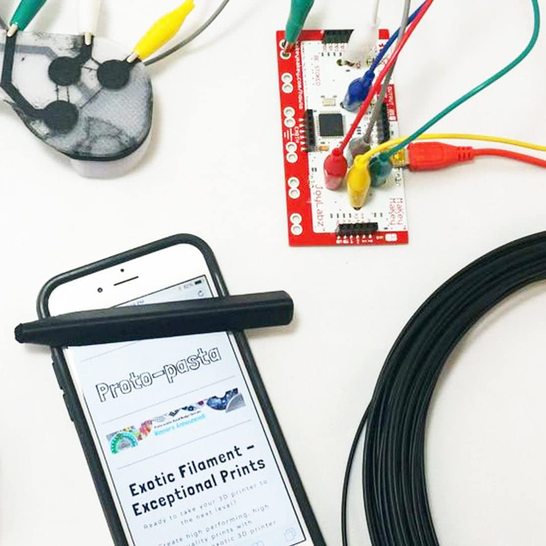 Protopasta Electrically Conductive Pla 3D Printer Filament 2.85Mm 500G Pla Filament; 3D Printing Filament On Recyclable Cardboar