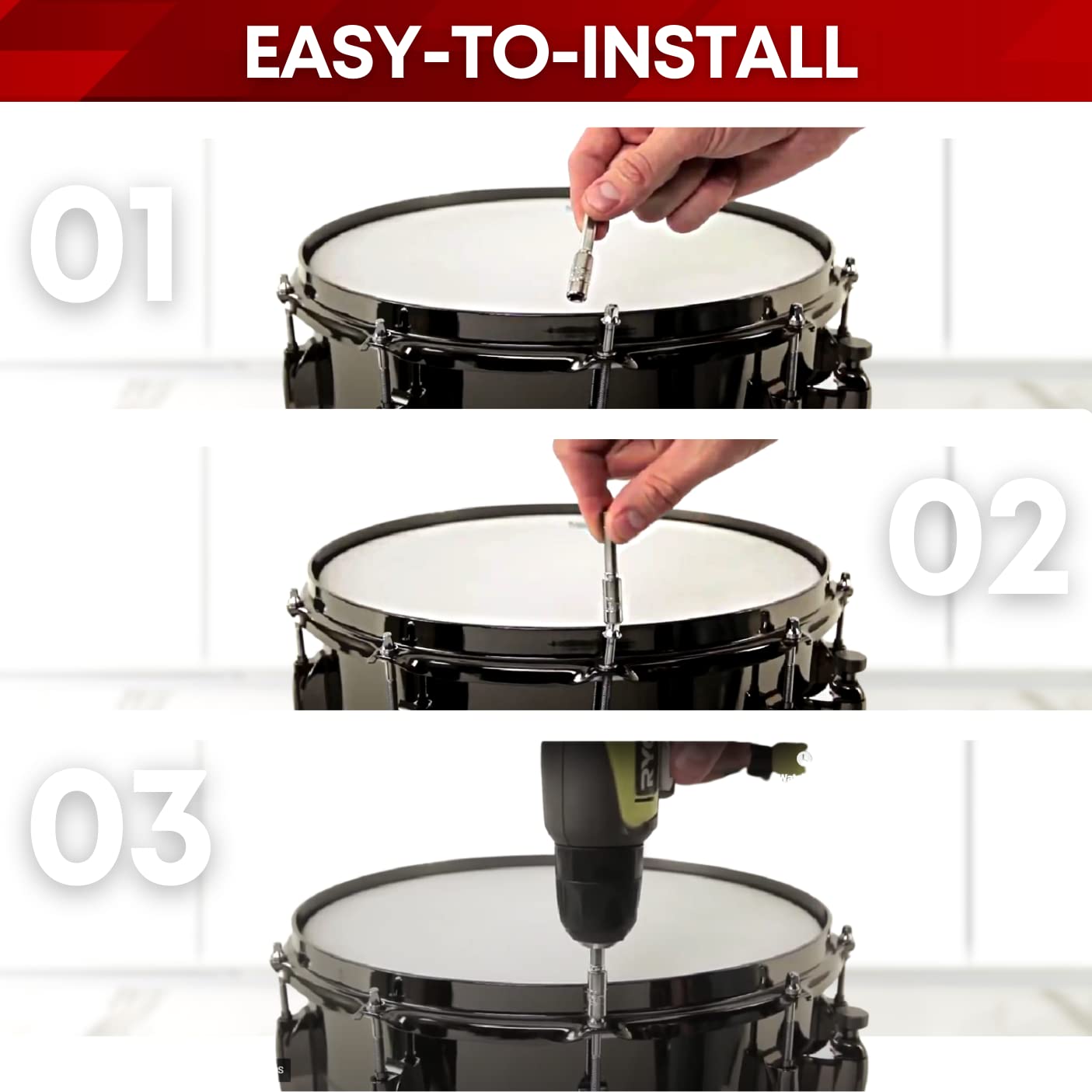 Gibraltar Percussion Accessories Drum Key Drill Bit For Drummers (Sc Db)