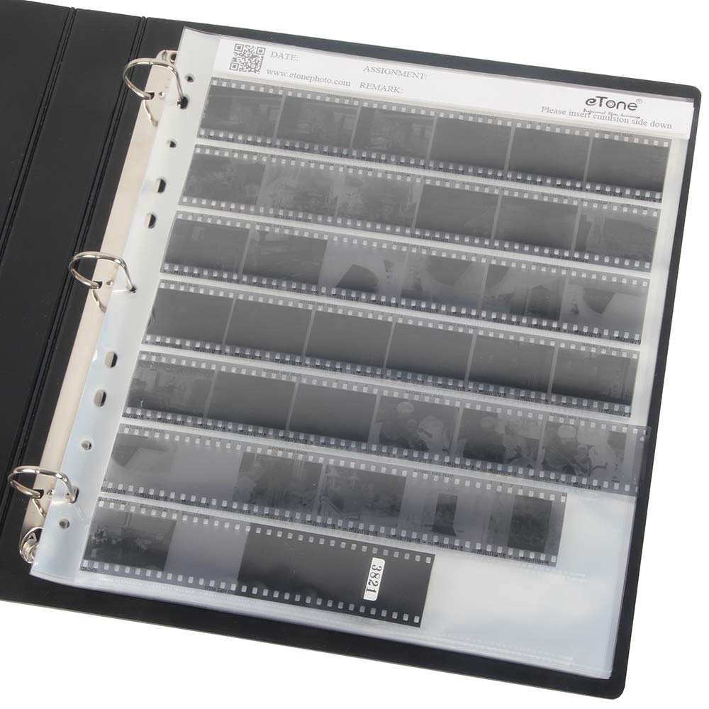 100X Etone Archival Storage Sheets 135 35Mm Negative Page Preservers (100X135)