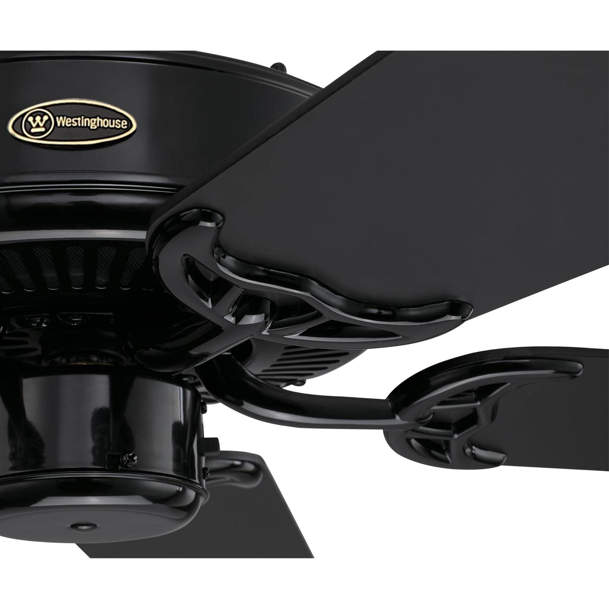 Westinghouse 7303800 Contractor'S Choice Ceiling Fan, 52'', Black