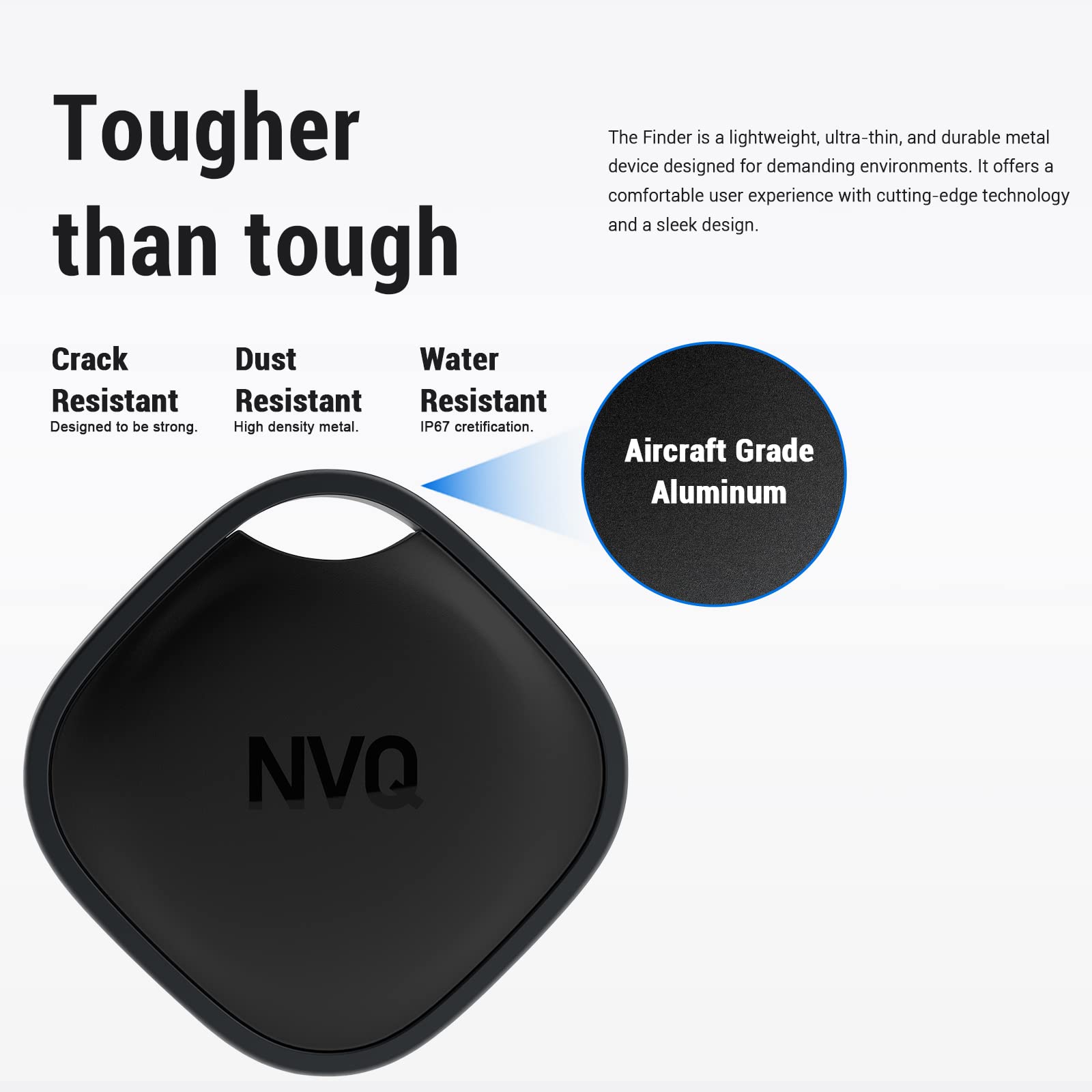 Key Finder, Bluetooth Tracker Locator Pairs With Apple Find My (Ios Only), Item Finder For Keys,Wallet,Pets,Bag,Backpack And Sui