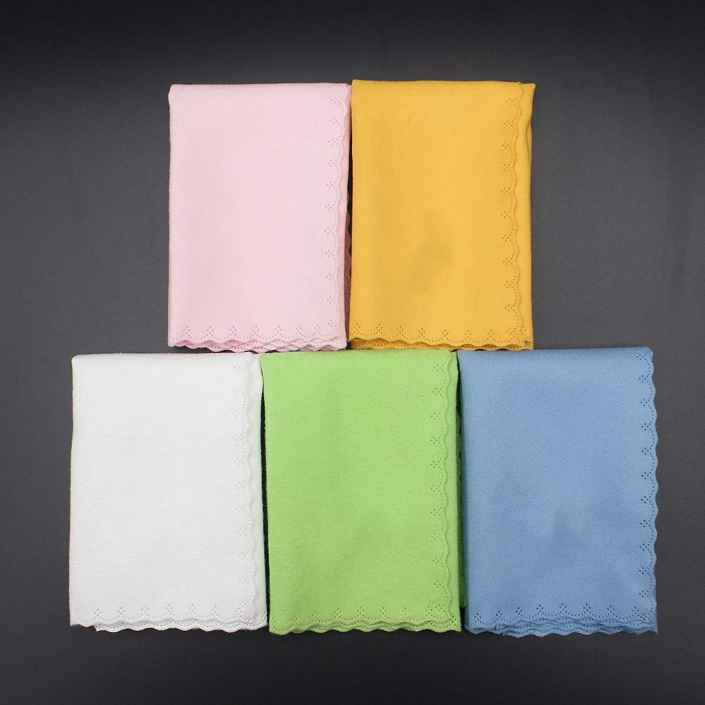 Guitar Cloth, 5Pcs Violin Piano Guitar Microfiber Cleaning Cloths For Musical Instruments Premium Polishing Cloth Played Accessories Cello Cloth Piano Polish For Lacquered Piano Cello Cleaning Cloth