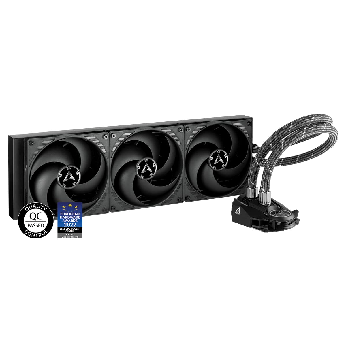 Arctic Liquid Freezer Ii 420   Multi Compatible All In One Cpu Aio Water Cooler, Compatible With Intel & Amd, Efficient Pwm Cont