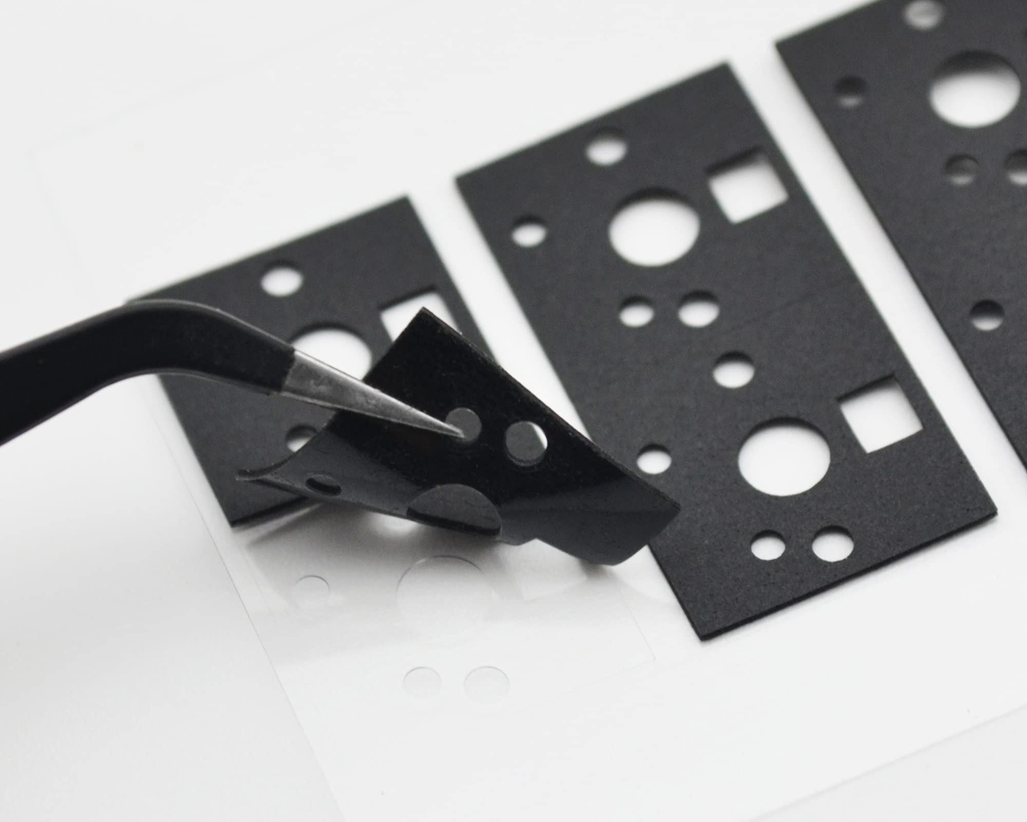 Yimagujrx Runjrx Keyboard Switch Pads Poron Foam For 61/64/87/100/104/108 Hot Swap Keyboard 120Pcs