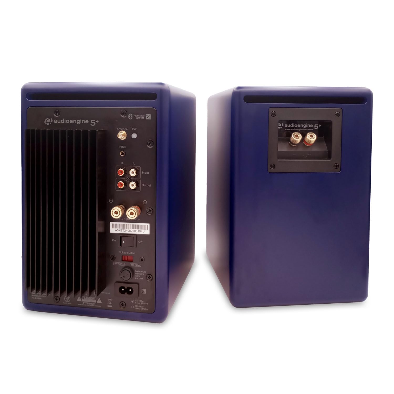 Audioengine A5+ Wireless Bluetooth Speakers, 150W, Bookshelf Design, Home Theater System