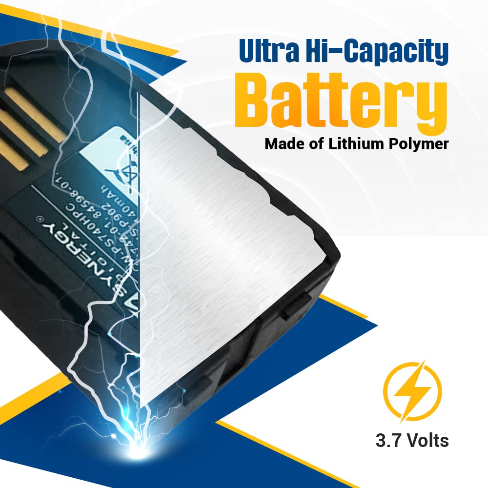Synergy Digital Wireless Headset Battery, Compatible With Plantronics W440 Wireless Headset, (Li Pol, 3.7V, 140 Mah) Ultra Hi Ca
