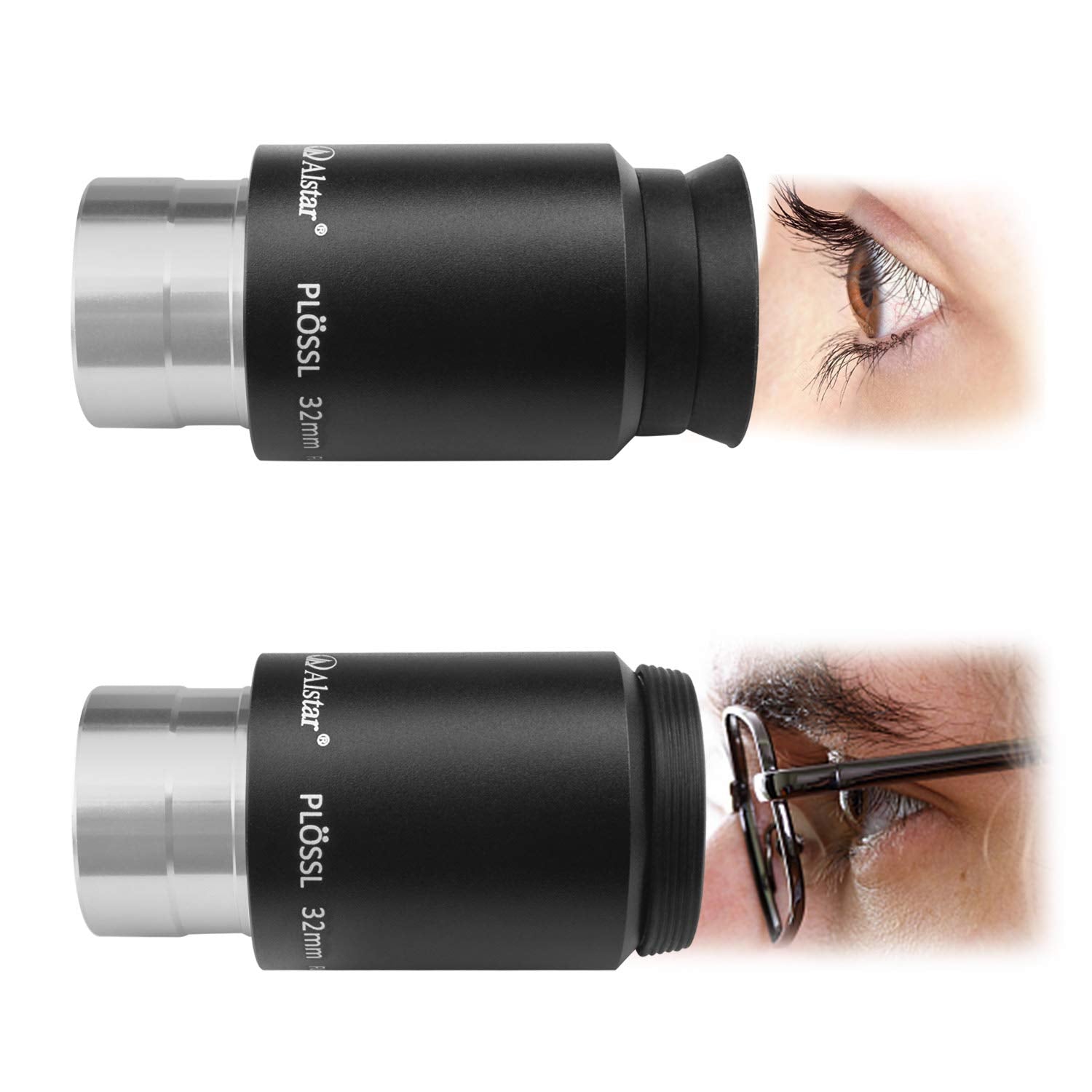 Alstar 1.25 Inch Plossl Telescope Eyepiece   32Mm Fully Multicoated Optical Lens For 1.25Inch Astronomic Telescope And Astronomy
