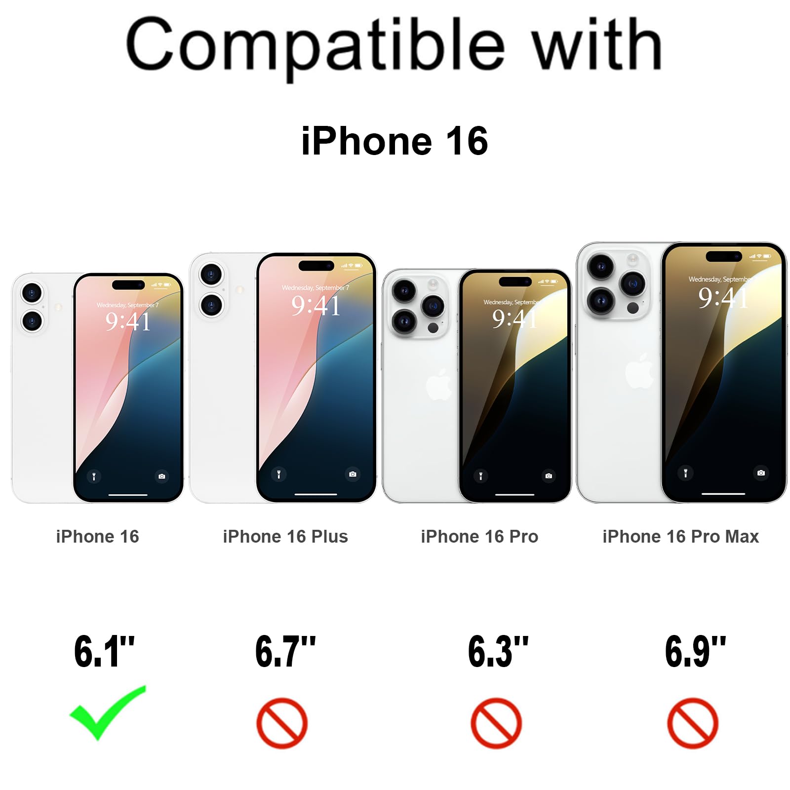 Pepmune For Iphone 16 Case, Cute 3D Astronaut Stand With [2 Screen Protector] [Camera Protection] Kickstand Shockproof Bling Sil