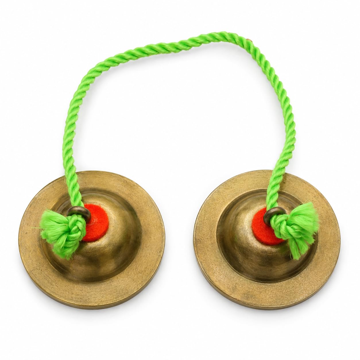 Prokart Manjeera For Pooja, Home, Temple & Kirtan Use Kartal Instrumenthand Cymbals Manjira 1 Pair