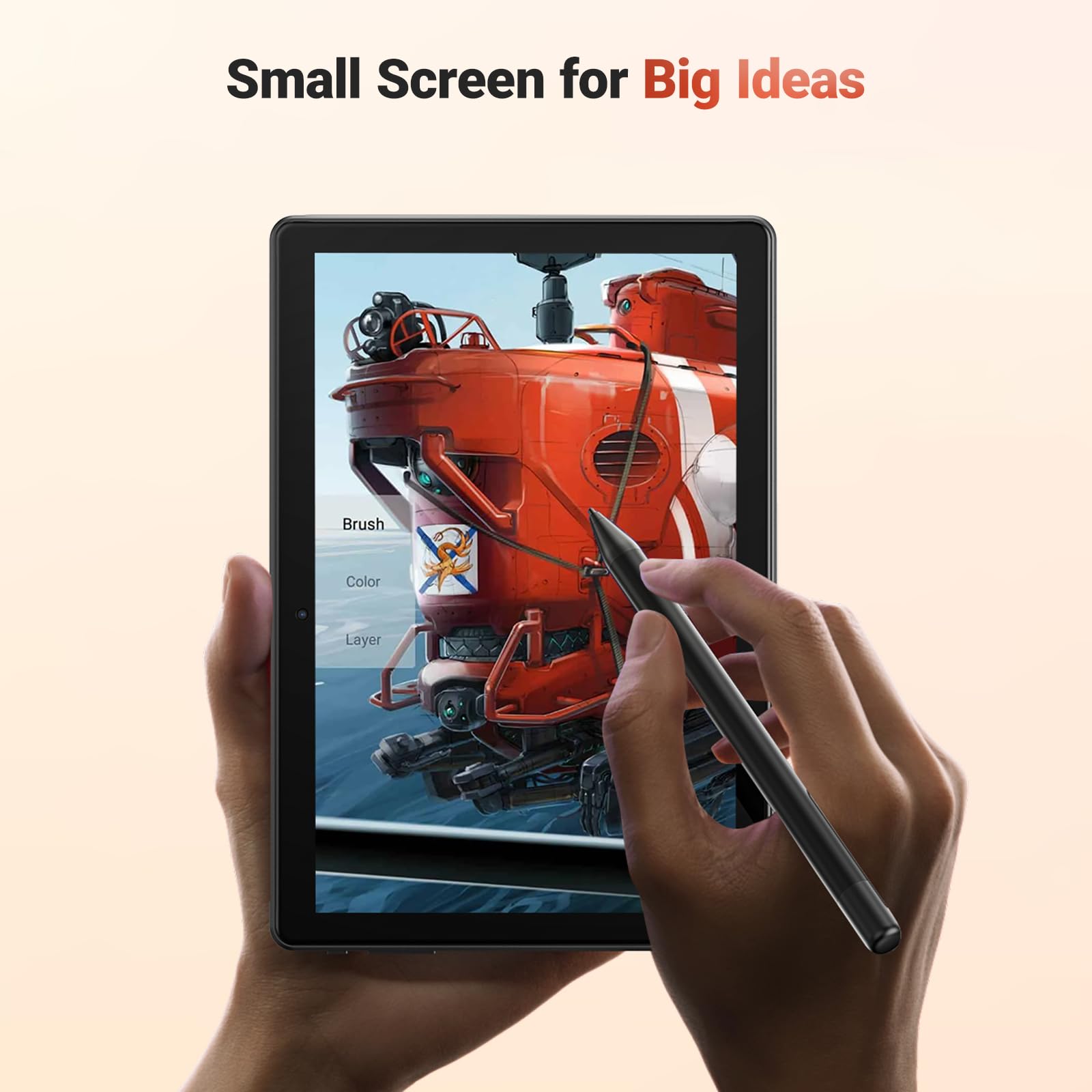 Frunsi T8 Drawing Tablet No Computer Needed,8 Inch Standalone Drawing Tablet With Screen,Standalone Drawing Tablet Installed Ske