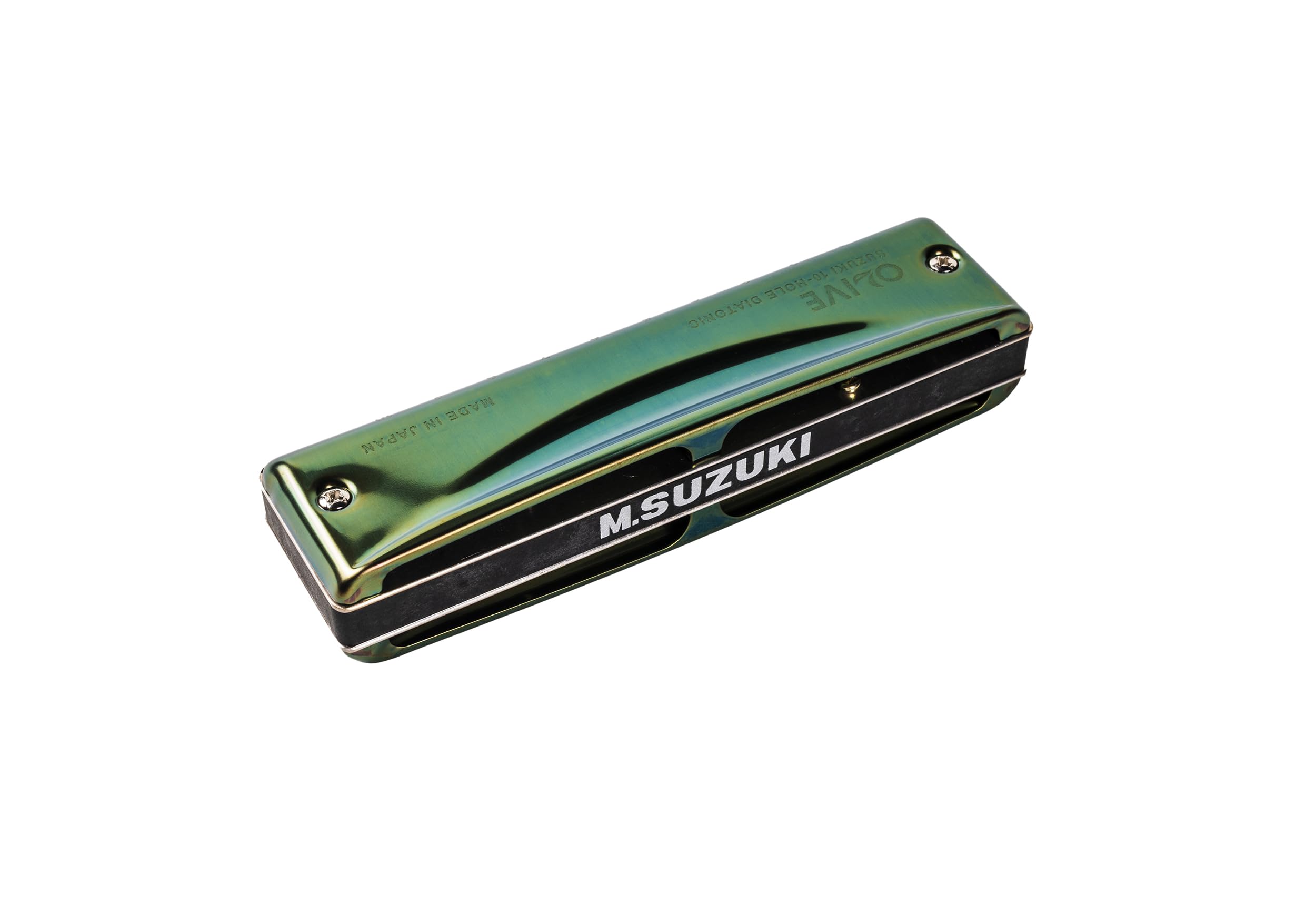 Suzuki Olive C20 10 Hole Diatonic Harmonica   Key Of C